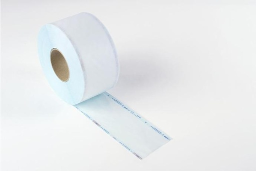 [3FKFS230106] Rollo de bolsa mixta plana de papel grado médico y película plástica 10 cm / 200 m